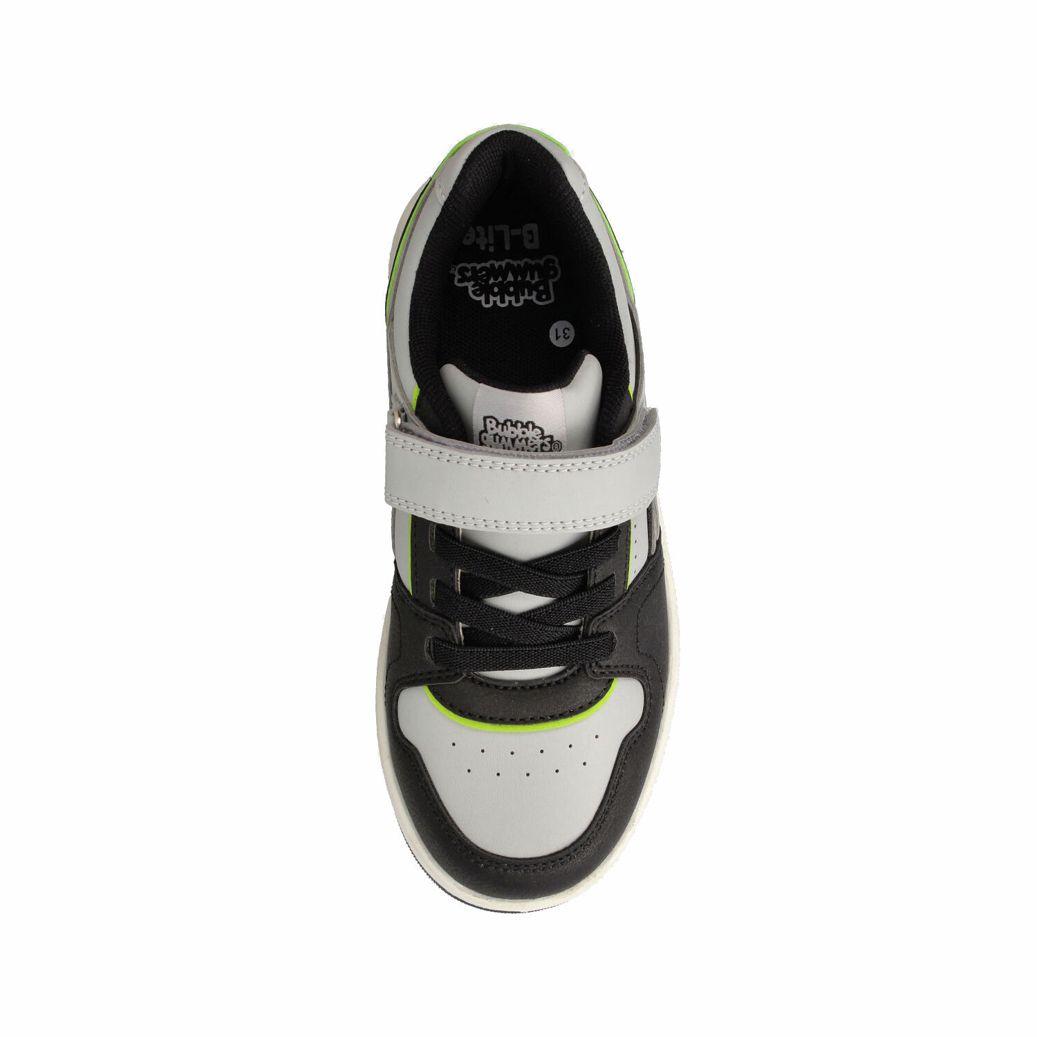 Zapatilla Ni&ntilde;o Bubblegummers Arnie Gris Claro - Blanco image number 3.0